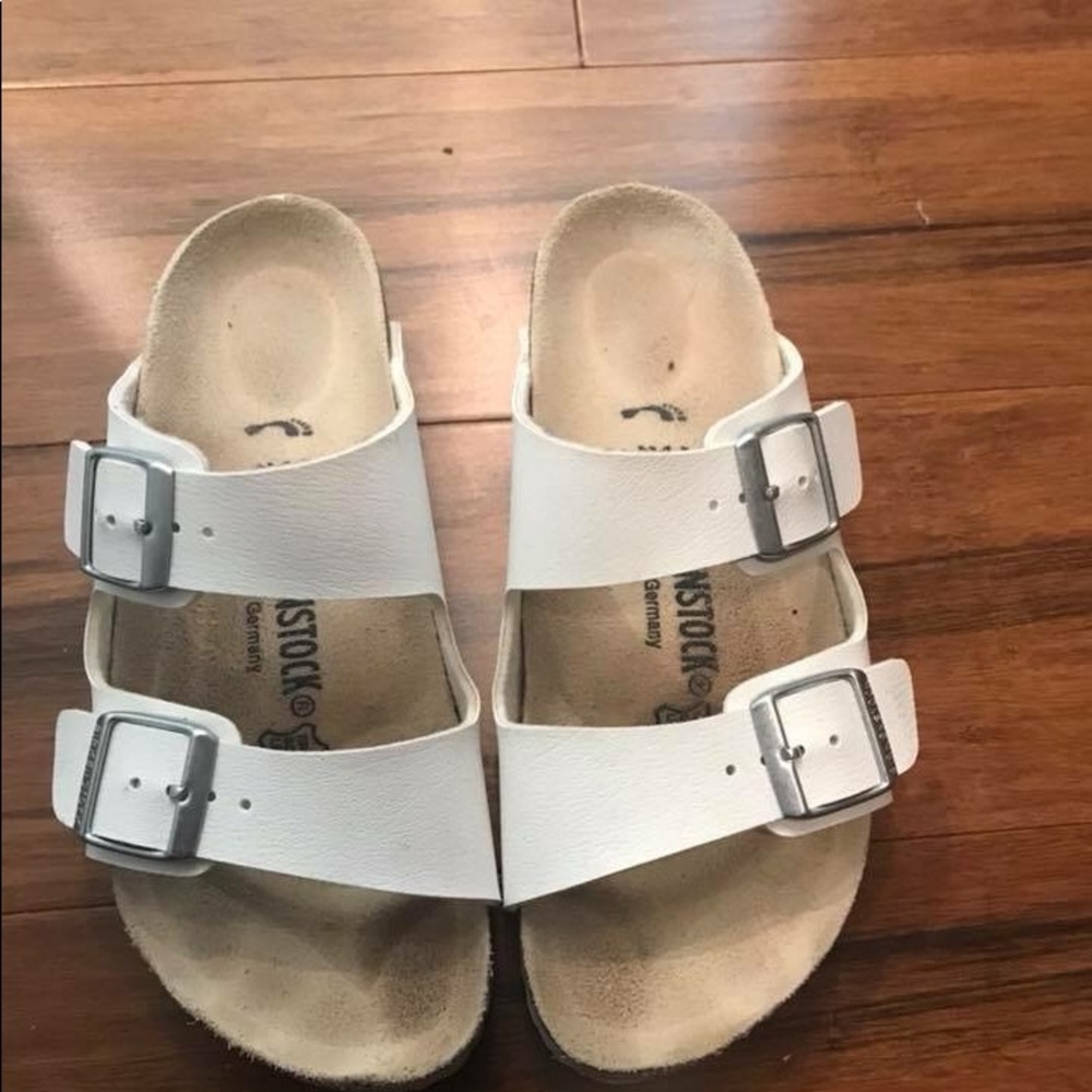 Birkenstock White Sandals
